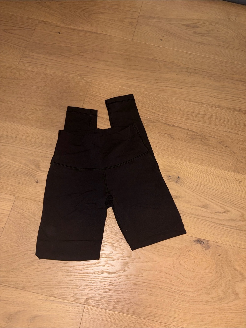 Aritzia Kids Black High-Waist Leggings